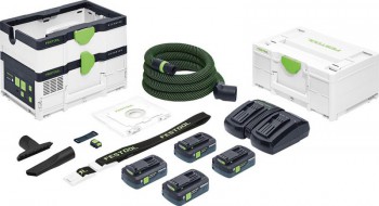 Festool 576945 CTLC SYS HPC 4,0 I-Plus Cordless mobile dust extractor £739.00